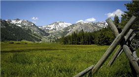 Squaw Valley Meadow, Olympic Valley, California
