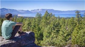 Hike with a Lake Tahoe View