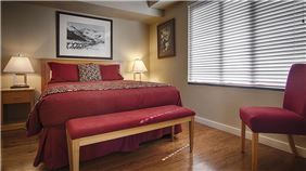 Bedroom at Palisades Tahoe Lodge, Olympic Valley