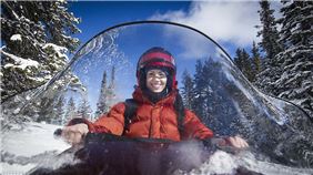 Snowmobile Tours at Olympic Valley,California