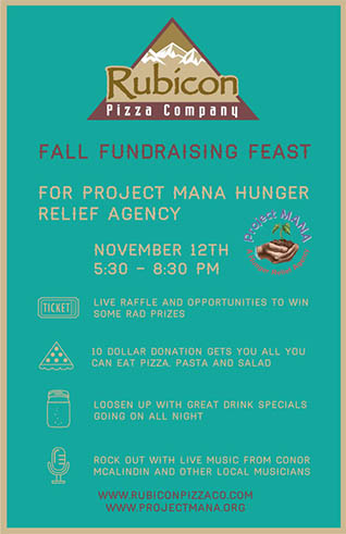Fall Fundraising Feast for Project Mana
