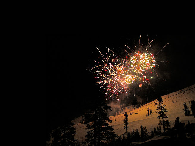 New Year's Eve at North Lake Tahoe