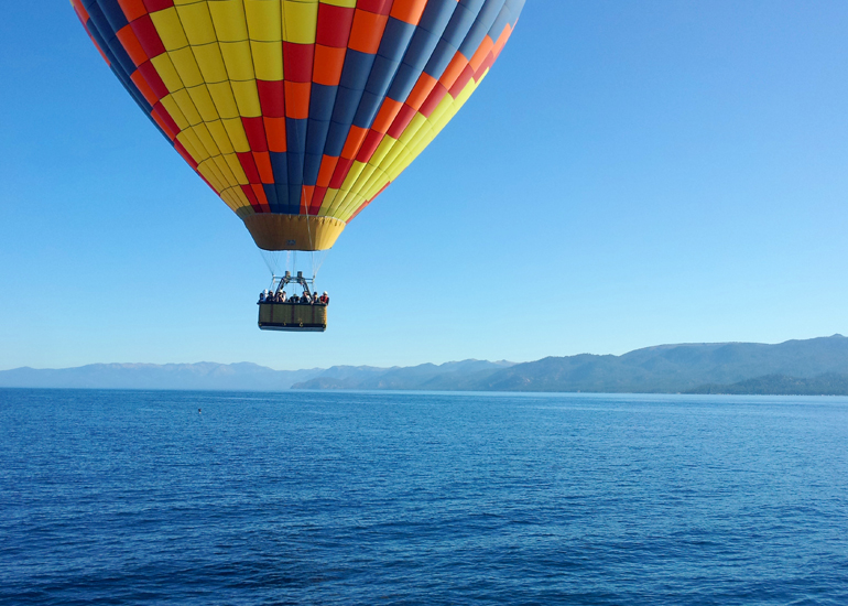 Private Hot Air Balloon Ride Over Tahoe