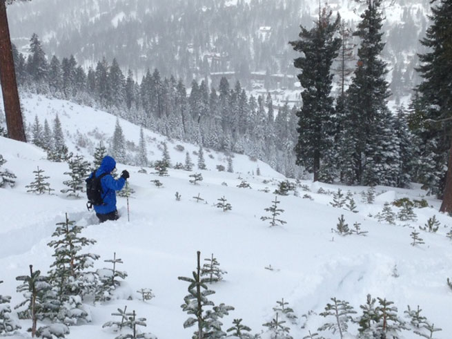Powder Day! December 7, 2013 Snowfall