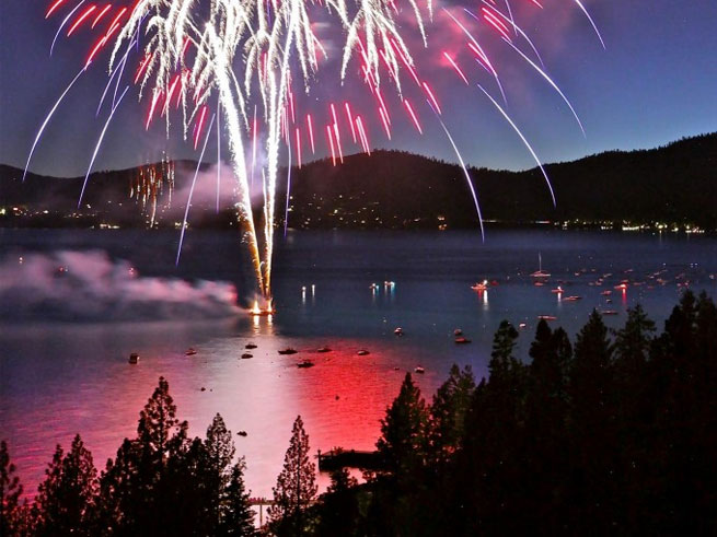 Red, White and Tahoe Blue Celebration in Incline Village, Nevada