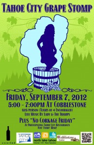 Tahoe City Grape Stomp