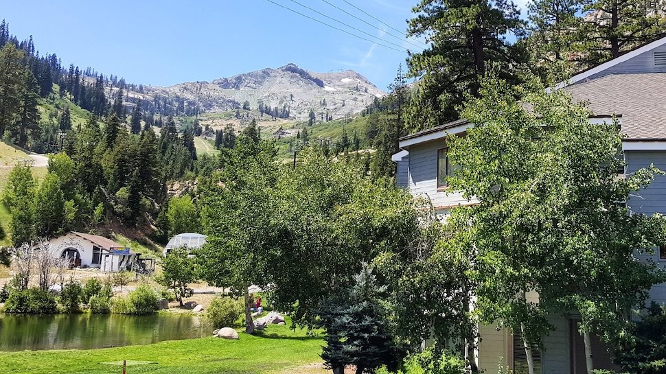Location of Palisades Tahoe Lodge, Olympic Valley