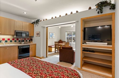 253 | Studio w/ Mtn Views & A/C! Stay n Play!